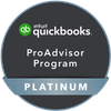 QuickBooks ProAdvisor Program Platinum logo